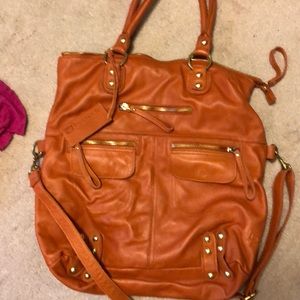 Linea Pelle Bags - Orange linea pelle bag. Linea Pelle Bags - Orange linea pelle bag.